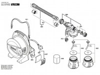 Bosch 3 603 B06 170 PFS 65 spray gun 230 V / GB Spare Parts PFS65